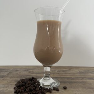 Koktejl s příchutí caffé latte